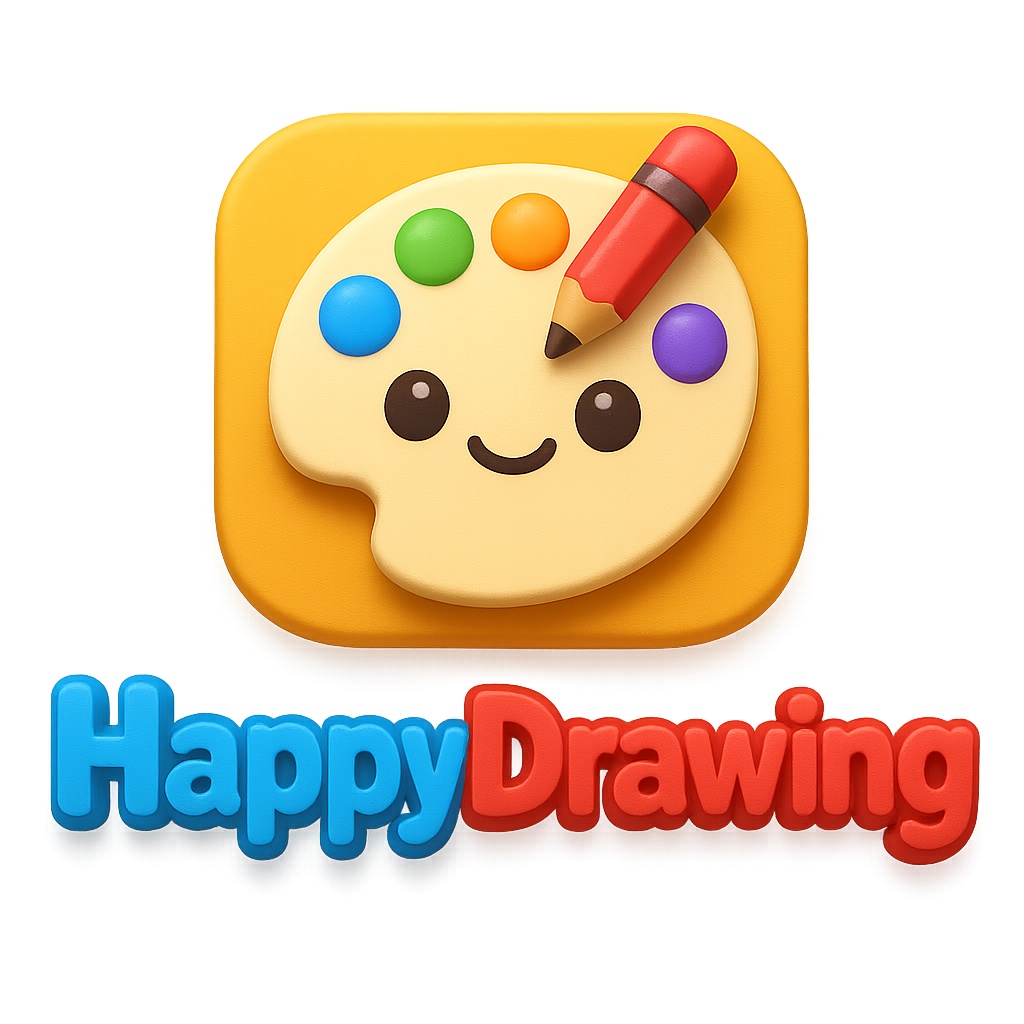 Happy Drawing Logo